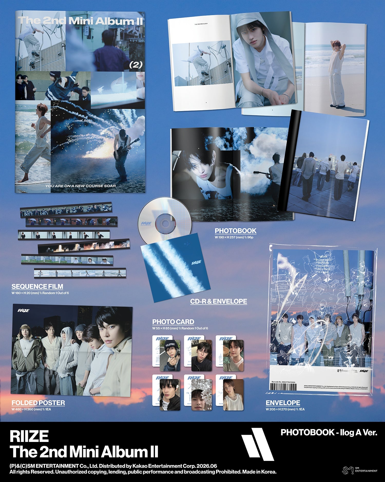 [PRE-ORDER] RIIZE - II (2nd Mini Album) Photobook Ver.