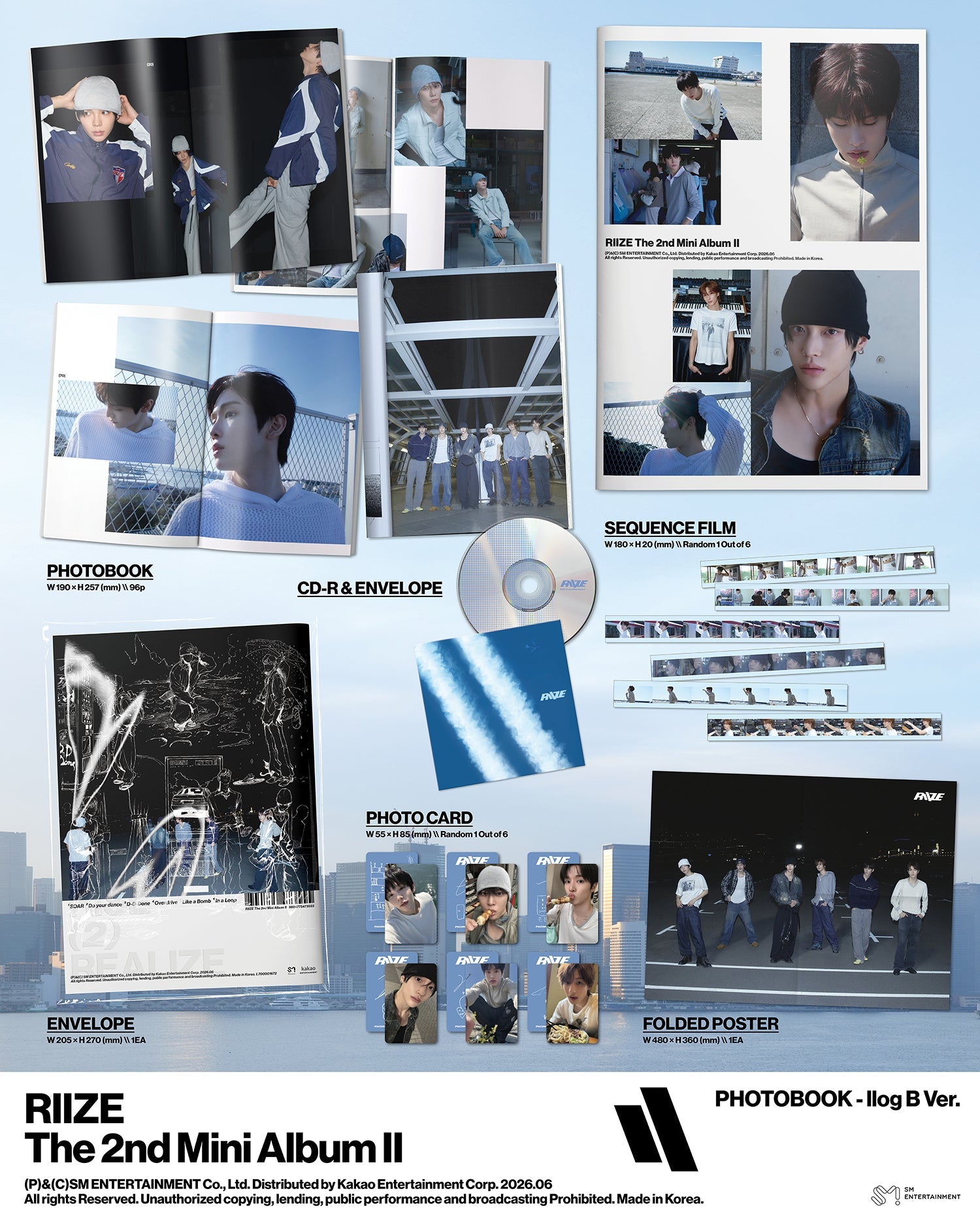 [PRE-ORDER] RIIZE - II (2nd Mini Album) Special Ver.