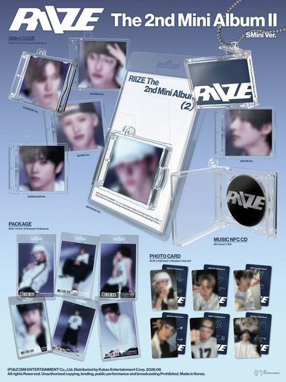 [PRE-ORDER] RIIZE - II (2nd Mini Album) SMini Ver. (Random Ver.)