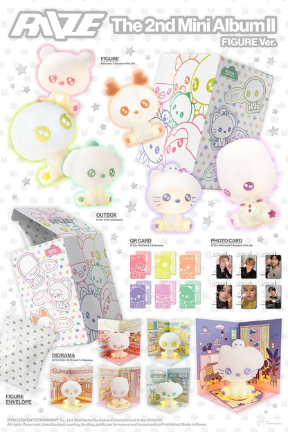 [PRE-ORDER] RIIZE - II (2nd Mini Album) Figure Ver. (Random Ver.)
