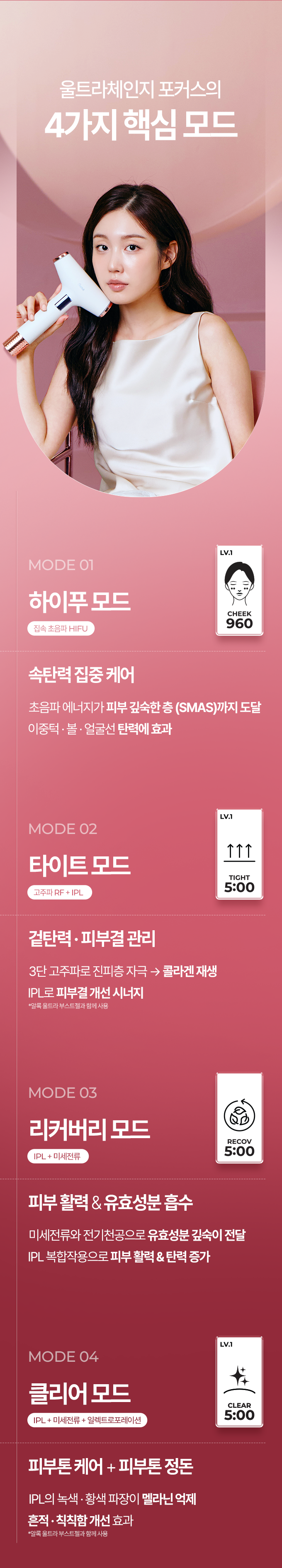 Aalok - ULTRA CHANGE FOCUS – All-in-One Home Beauty Device