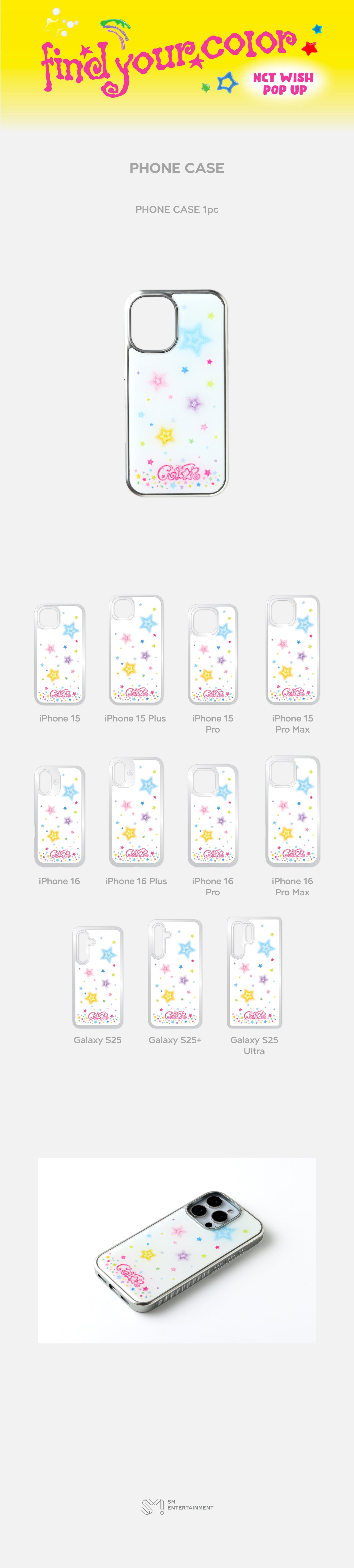NCT WISH - FIND YOUR COLOR Phone Case [PRE-ORDER]