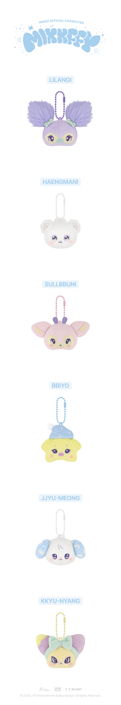 NMIXX - MIXXFFY Face Keyring