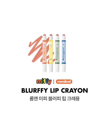 rom&nd X Miffy - Blurffy Lip Crayon