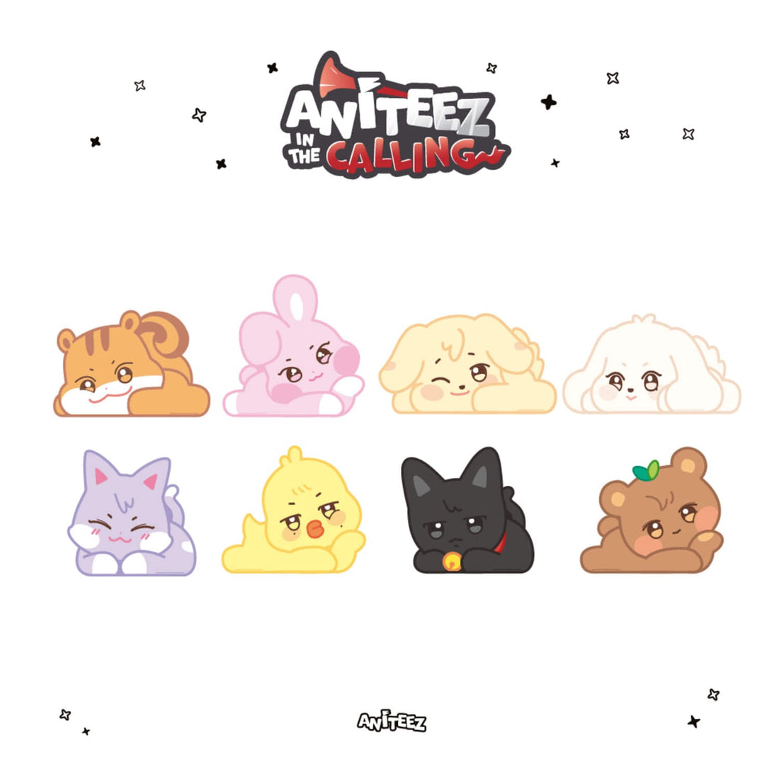 ATEEZ Aniteez in the Calling Mouse Pad - JJOONGrami