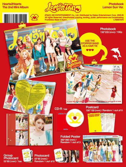 Hearts2Hearts - Lemon Tang (2nd Mini Album) Photobook Ver.