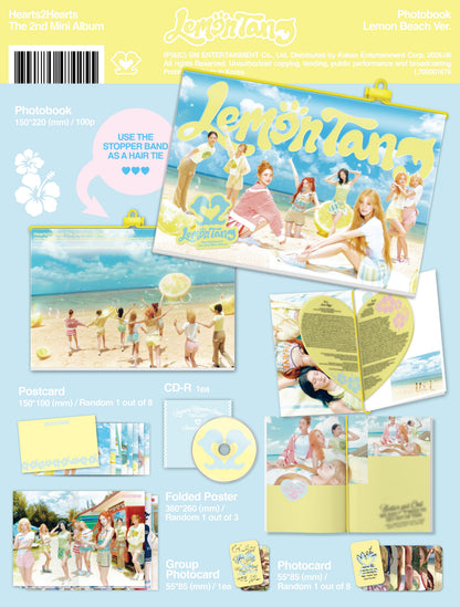 Hearts2Hearts - Lemon Tang (2nd Mini Album) Photobook Ver.