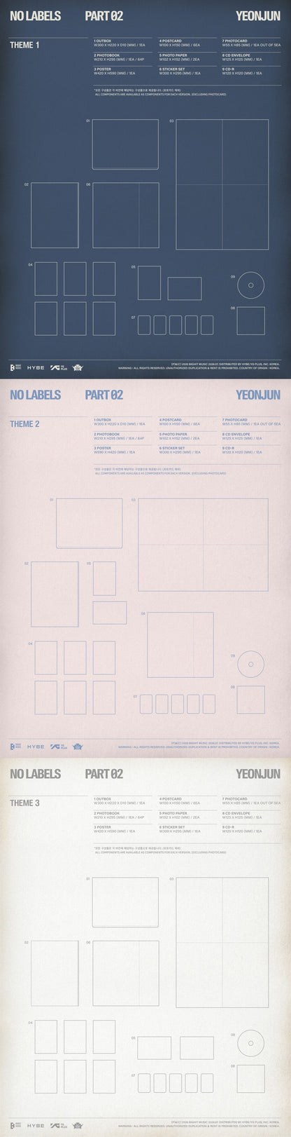 [PRE-ORDER] YEONJUN - NO LABELS: PART 02 (2nd Mini Album)