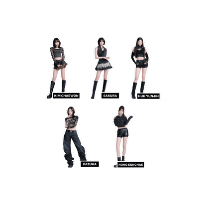 LE SSERAFIM VR Concert Invitation Acrylic Stand HONG EUNCHAE