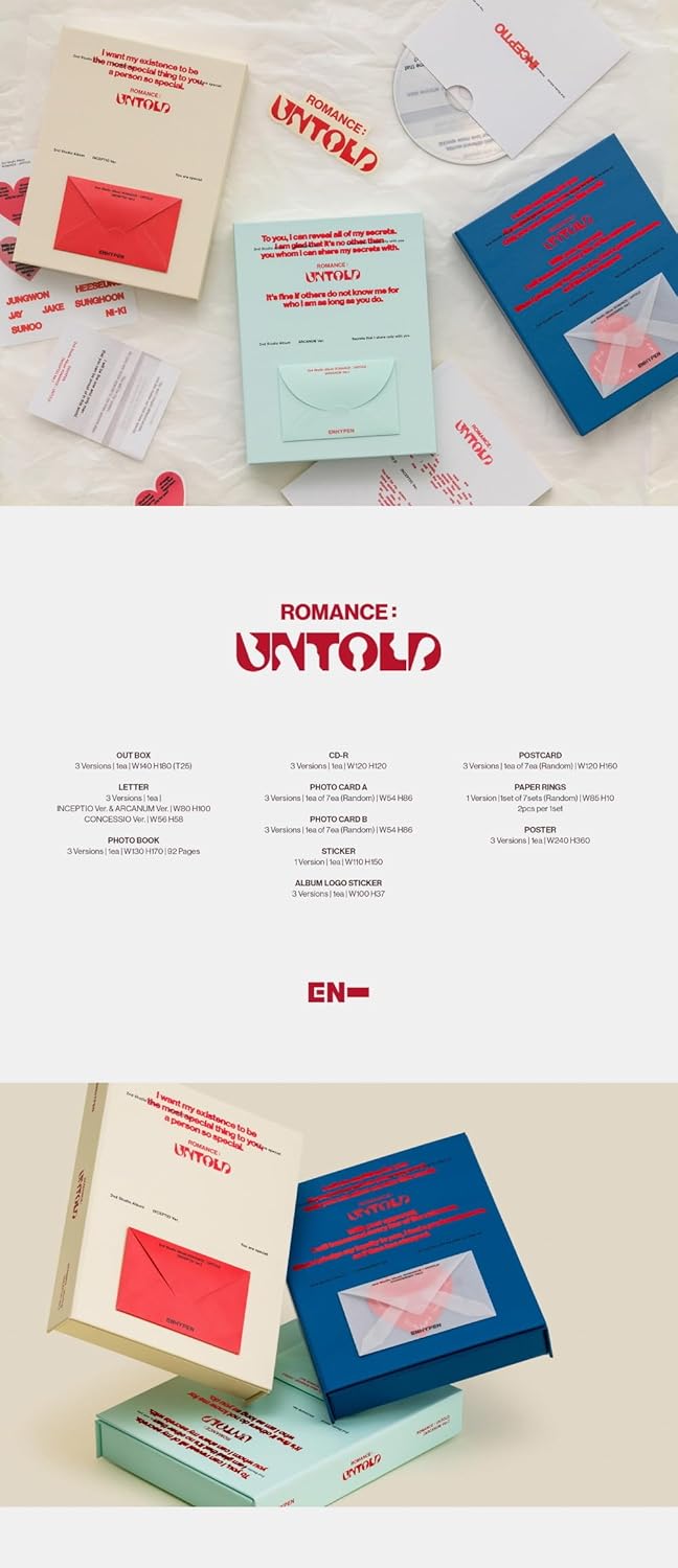 ENHYPEN - ROMANCE : UNTOLD (2nd Full Album)