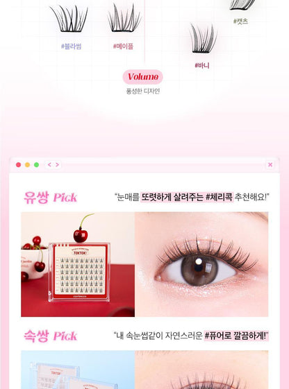 CORINGCO - TOKTOKHARA No Glue Eyelash