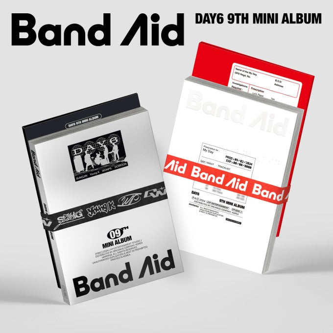 DAY6 - Band Aid (9th Mini Album) (Random Ver.)