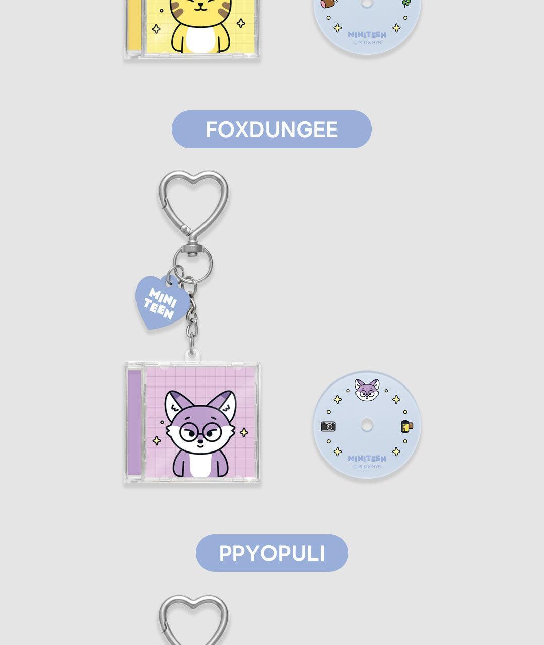 SEVENTEEN - Miniteen Mini CD Keyring