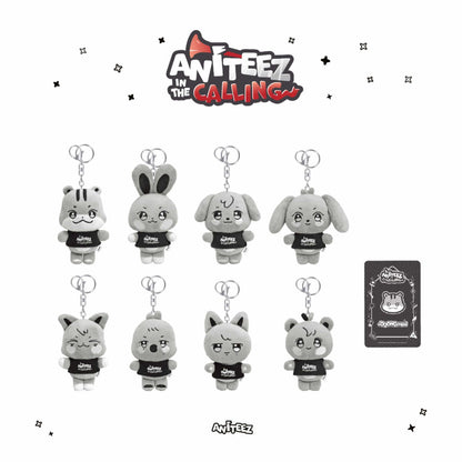ATEEZ Aniteez Plush Keyring - JJONGbear