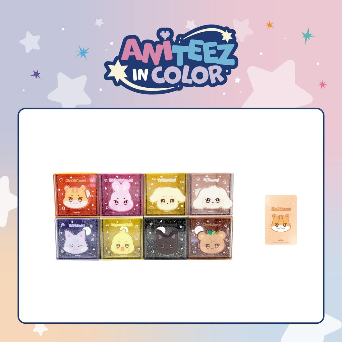 [PRE-ORDER] ATEEZ - Colorful Storage Box (ANITEEZ IN COLOR) - JJOONGrami