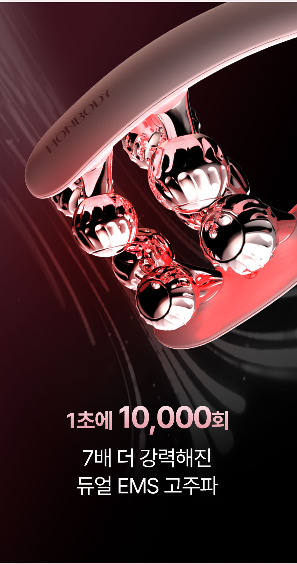 HONBODY - Big Roller Pro EMS Face & Body Massager