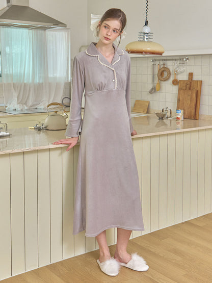 LUNALUZ WOMEN Ronique Mink Spandex Dress Pajama