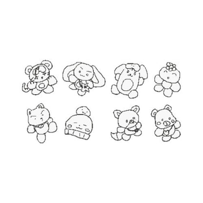 ATEEZ - 8ROOM Iron-On Custom Sticker (M-Character) - Design 7