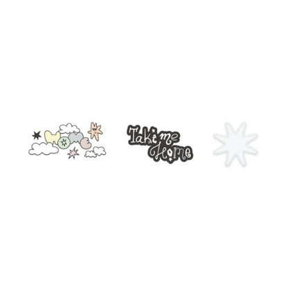 ATEEZ - 8ROOM Iron-On Custom Sticker (M-Deco) - Design 3
