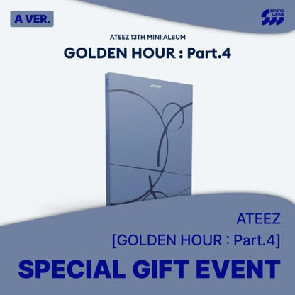 ATEEZ - GOLDEN HOUR: Part.4 (13th Mini Album Photobook Ver.)