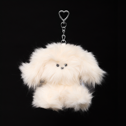 Cosmic Puppy - Boo Keyring (Butter)