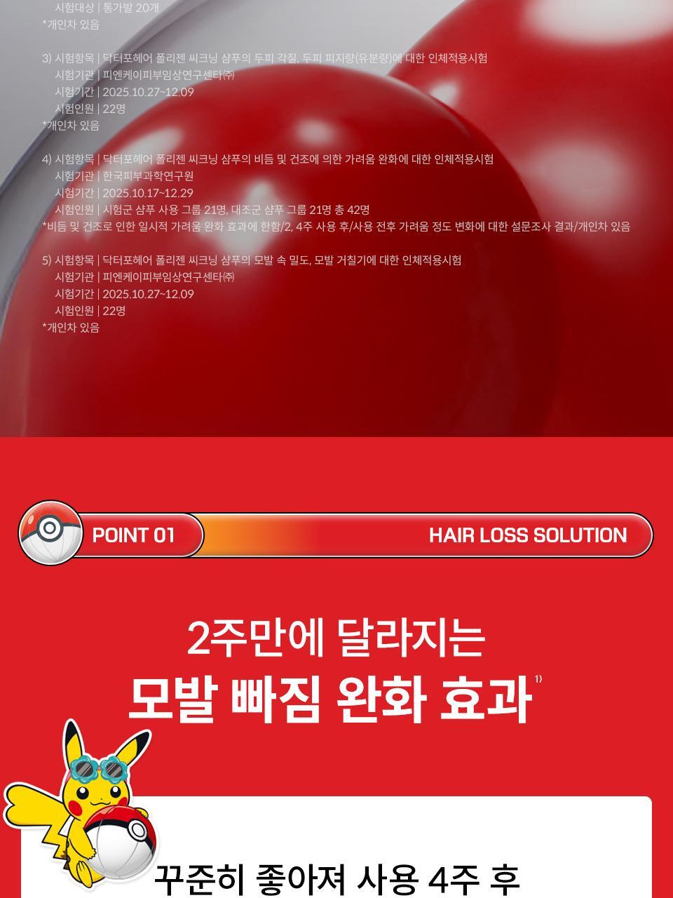 Dr.FORHAIR - Folligen Thickening Shampoo 750ml + Pokémon Luggage Tag (Pokémon Collaboration)