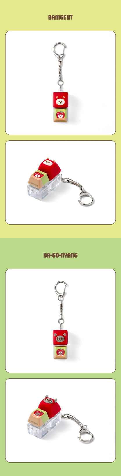 [PRE-ORDER] TOMORROW X TOGETHER - PPULBATU Keycap Keyring (Hey! APPUL)