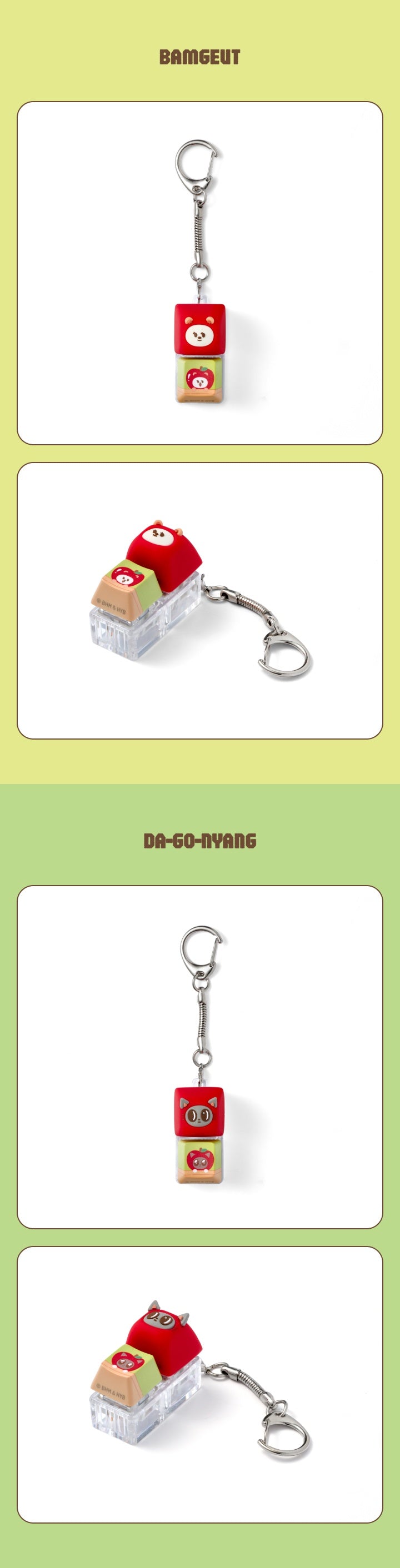[PRE-ORDER] TOMORROW X TOGETHER - PPULBATU Keycap Keyring (Hey! APPUL)