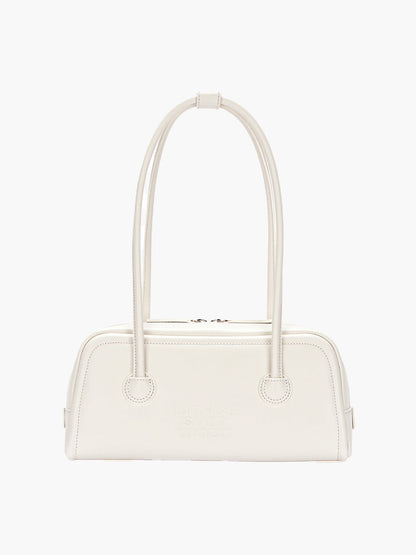 MARGESHERWOOD - Soft Boston EW Bag - cream plain