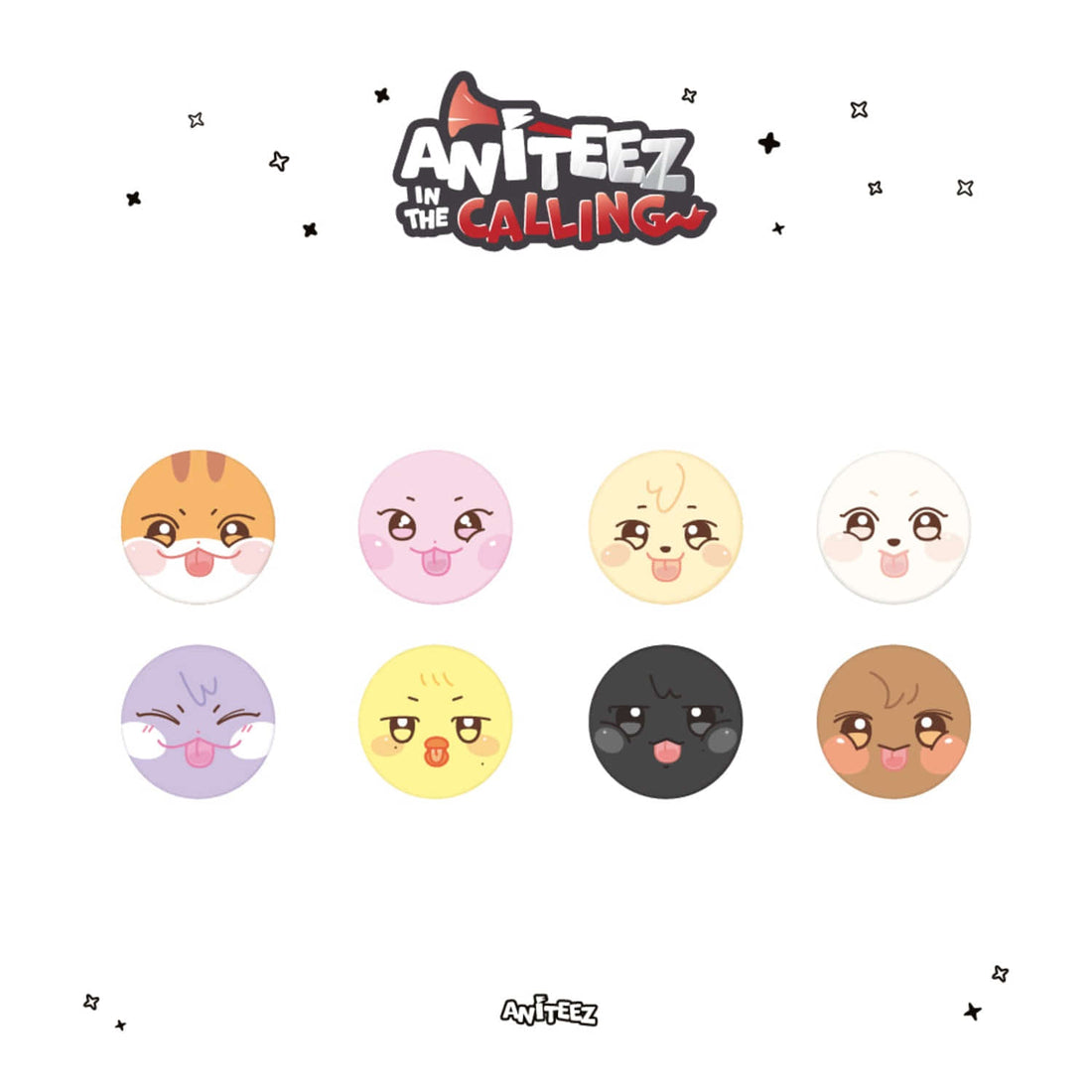 ATEEZ Aniteez in the Calling Soft Pin Button - JJOONGrami