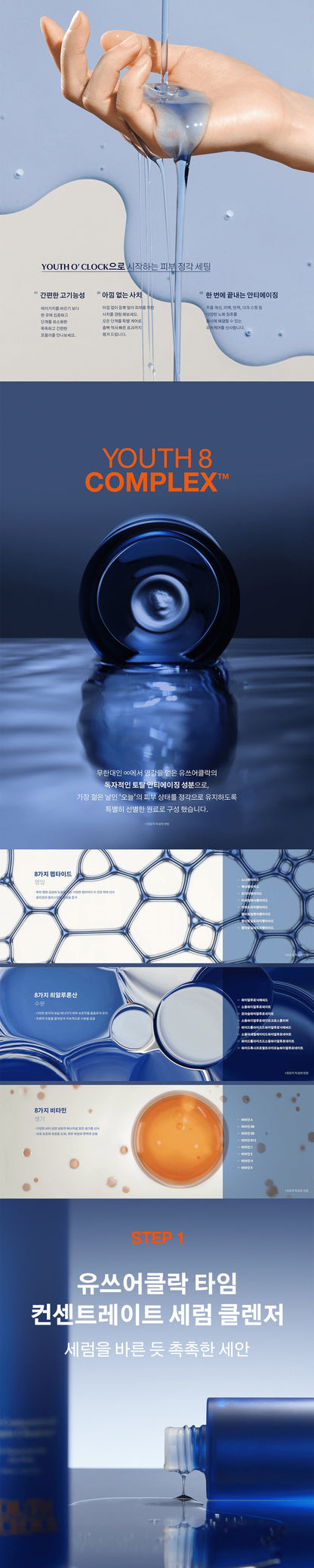 YOUTH O'CLOCK - Time Concentrate Serum Cleanser 150ml