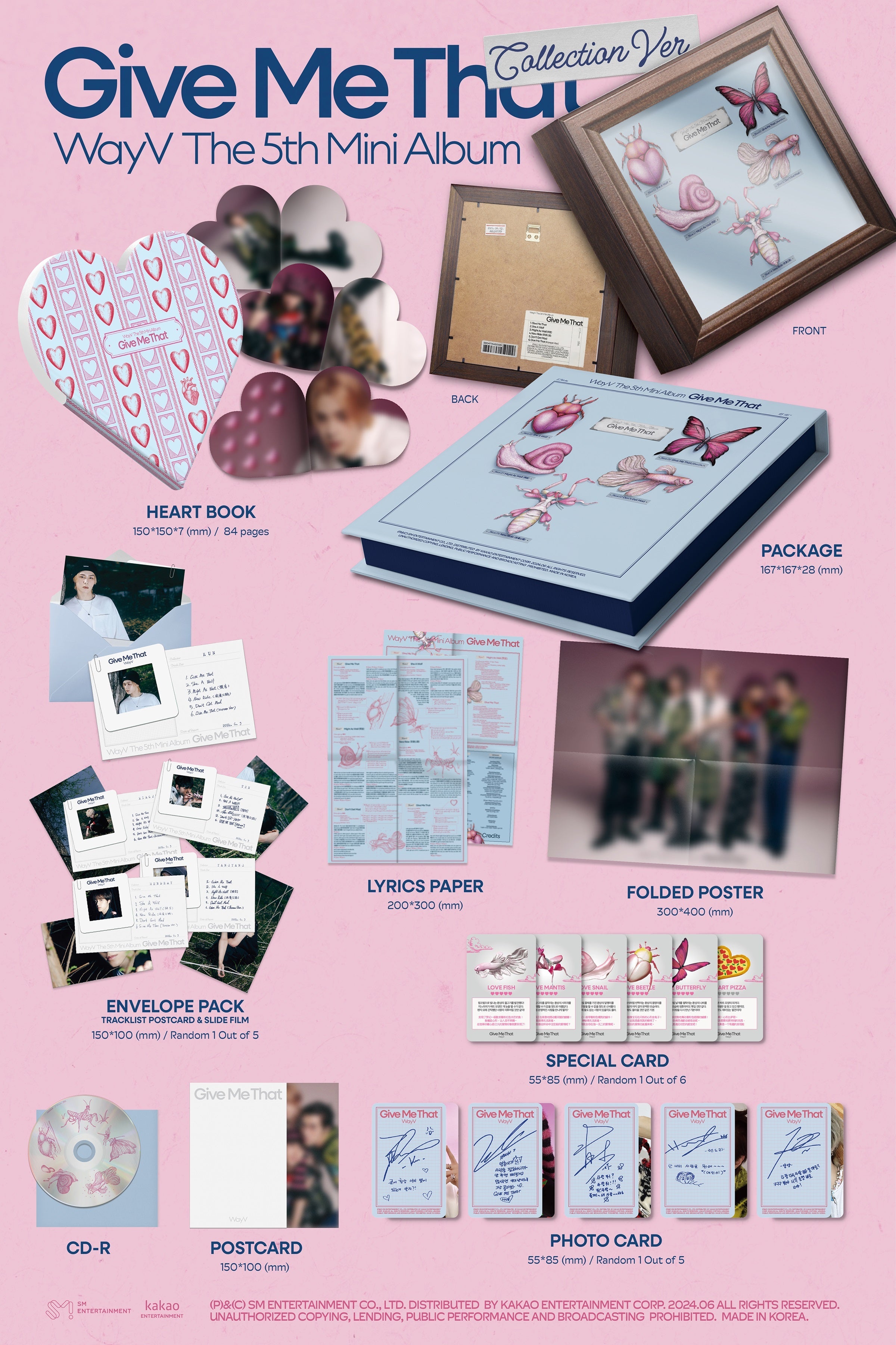 WayV - Give Me That (5th Mini Album) Collection Ver.
