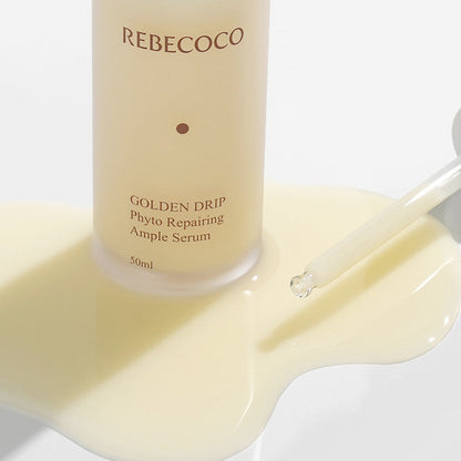 REBECOCO - Golden Drip Phyto‑Repairing Ampoule Serum