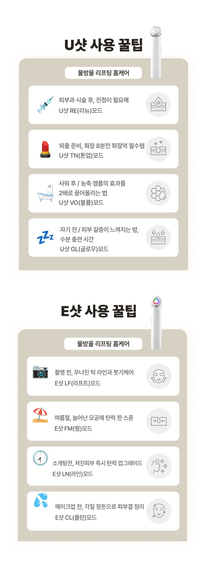 DualTetra Waterdrop Ultrasonic Beauty Device (High-Frequency Lifting Massager)