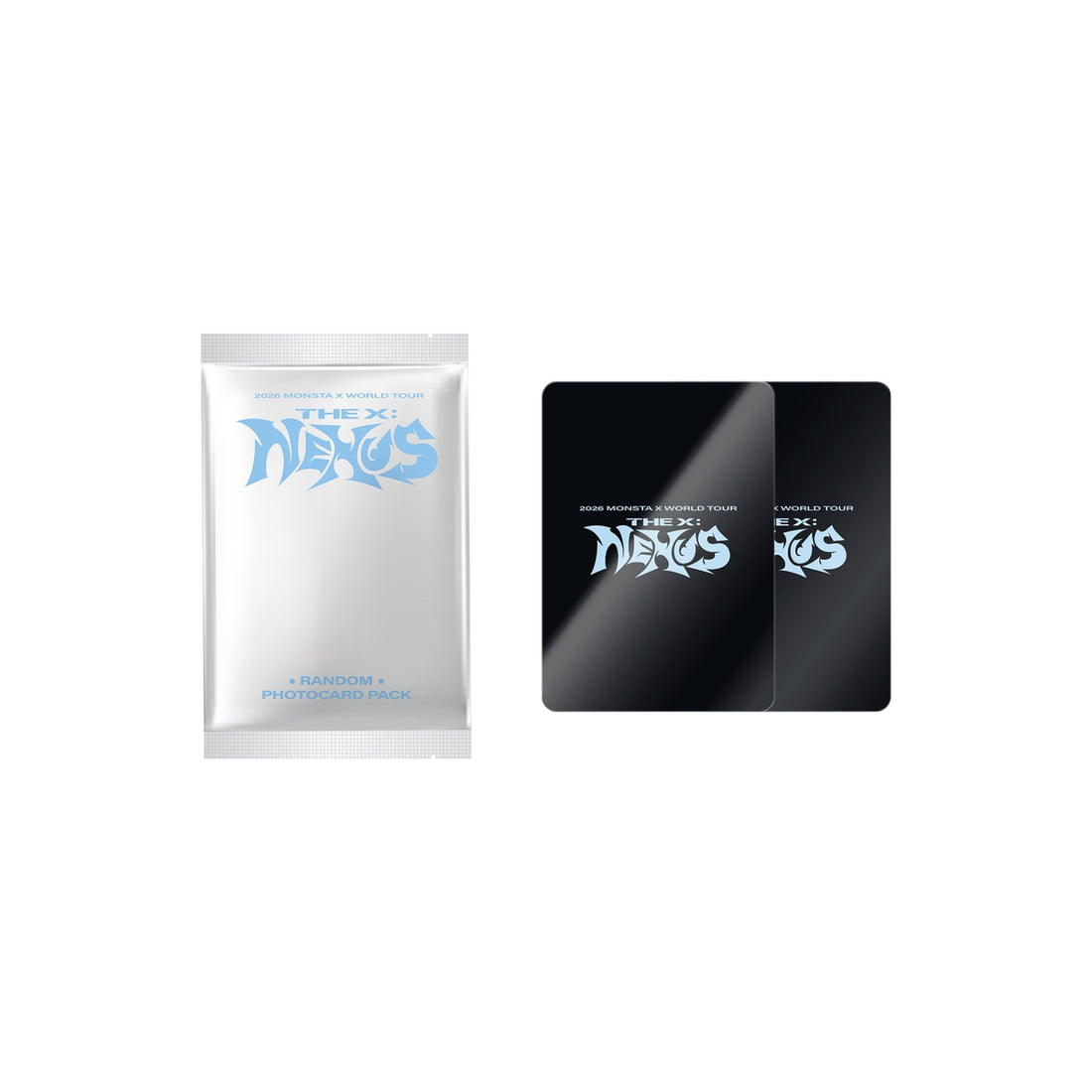 MONSTA X - [2026 WORLD TOUR THE X : NEXUS] Random Photocard Pack [Pre‑Order]