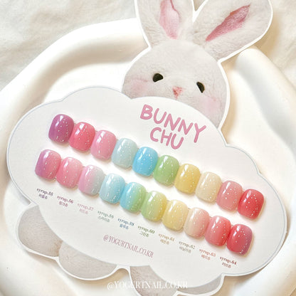 YOGURT NAIL - Syrup Gel Bunny Chu (10-Color Set) (8ml x 10 Colors)