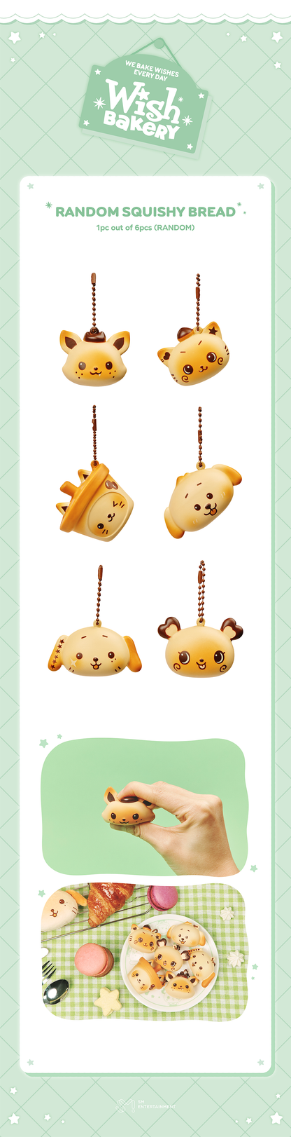 NCT WISH - 2026 Pop-Up 'WISH BAKERY' Pocket Wish Doll