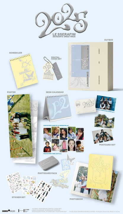 LE SSERAFIM - 2025 Season's Greetings