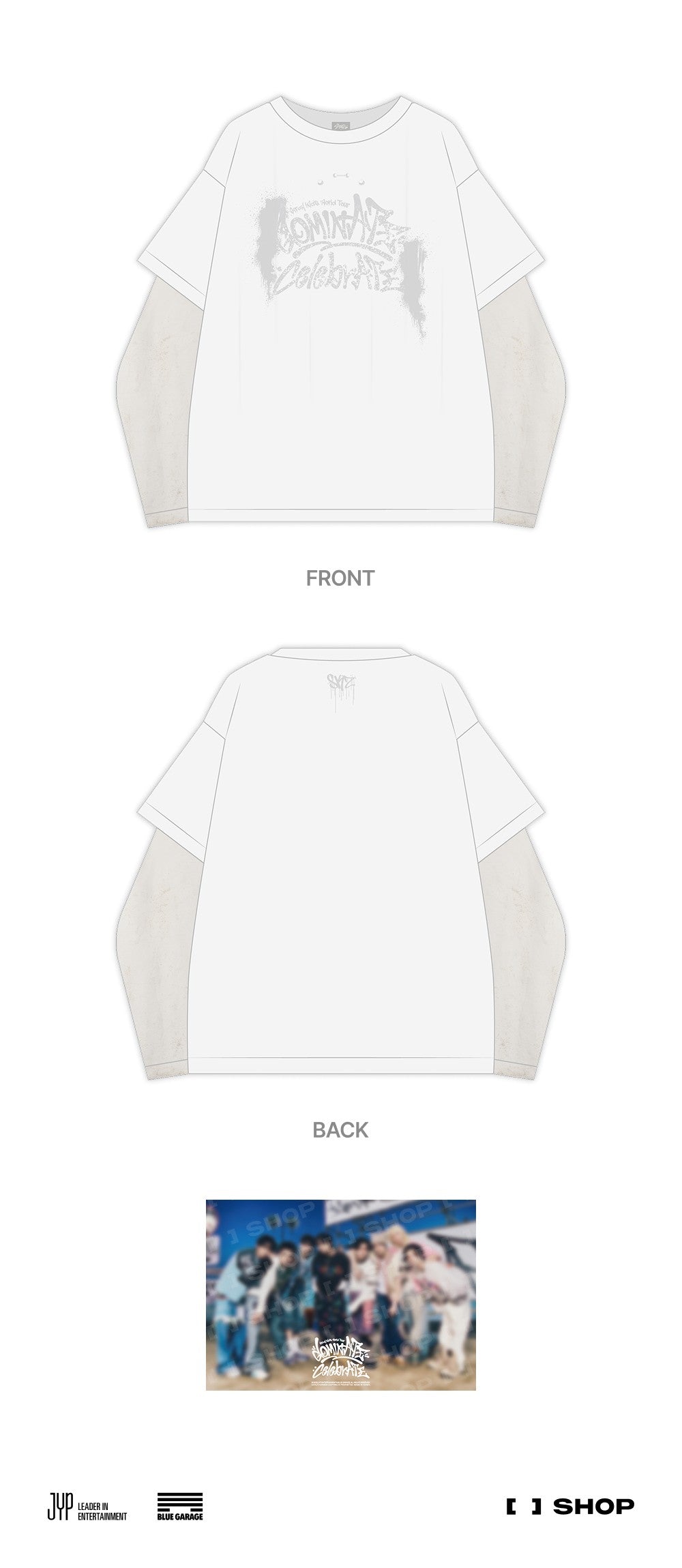 Stray Kids - [dominATE : celebrATE] Layered Long Sleeve