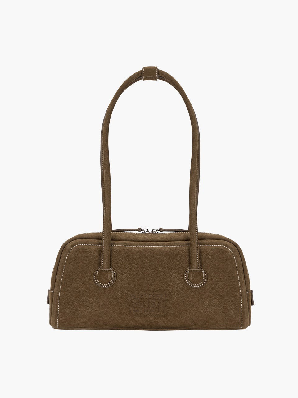 MARGESHERWOOD - Soft Boston EW Bag - chestnut nubuck