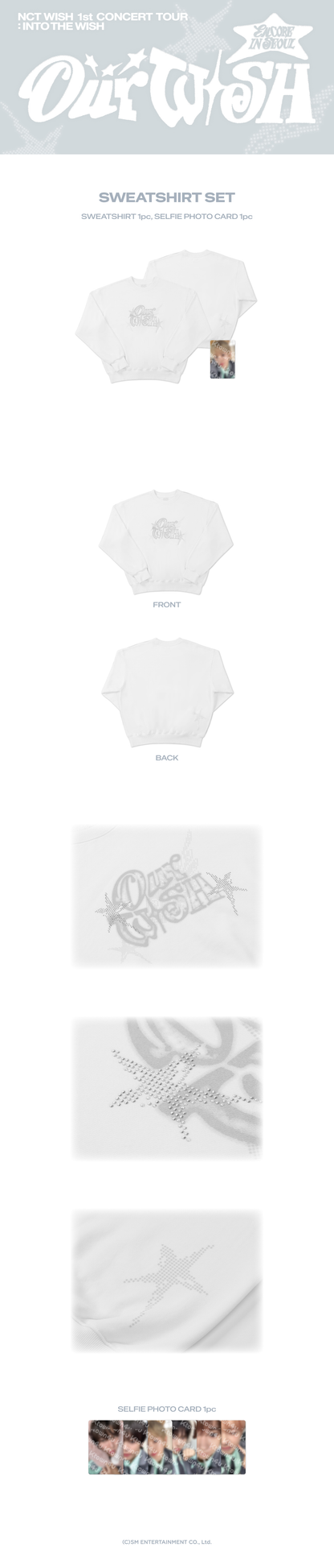 (Pre-Order) NCT WISH - In to the Wish: Our Wish Encore MD (Sweatshirt Set)