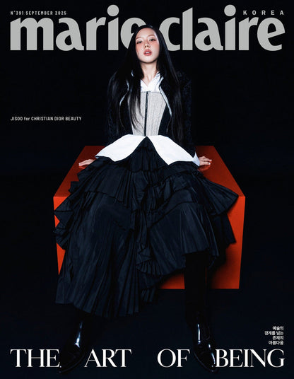 MARIE CLAIRE Korea Magazine 2025.09 (Cover : BLACKPINK JISOO)