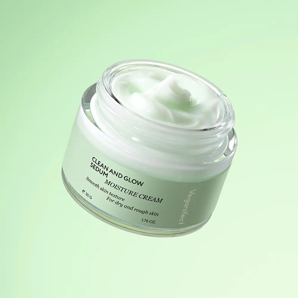 VEGANIFECT - Clean and Glow Sedum Moisture Cream 50g