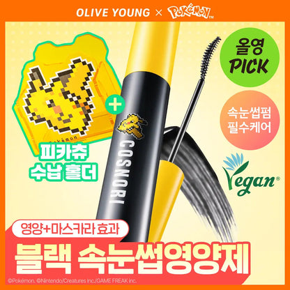 COSNORI - Eyelash Tinting Serum Black 9g (Pokémon Collaboration)