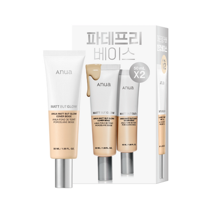 Anua - Matte But Glow Cover Beige 50ml (1+1) [Foundation-Free]