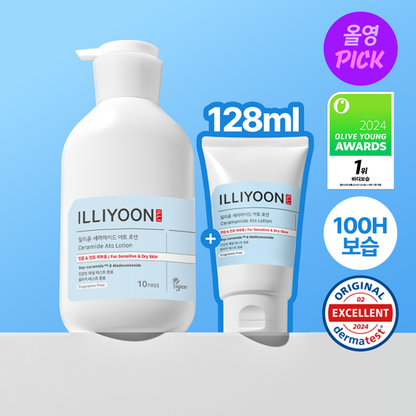 ILLIYOON Ceramide Ato Lotion 600ml (+128ml)