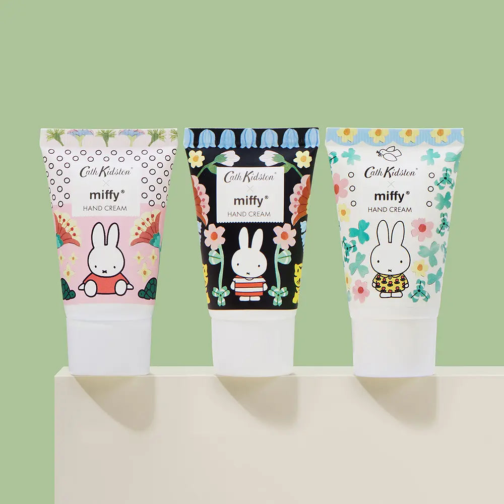 Cath Kidston X Miffy - Wild Rose & Quince Hand Cream Trio 30ml (3EA)
