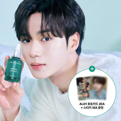 BRINGGREEN Zinc TECA Blemish Serum - [ALD1] Serum 50ml (+Refill 25ml+ Photocard+Sticker)