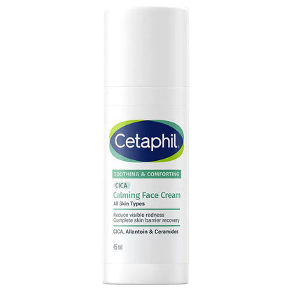 Cetaphil - Soothing & Comforting CICA Calming Face Cream 45ml + CICA Cream 10ml & Keyring (CHUEI LI YU Pick)