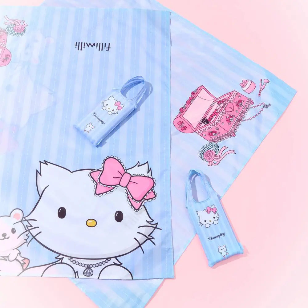 Fillimilli X CHARMMYKITTY - [CHARMMYKITTY EDITION] Shinging Picnic Mat & Pouch